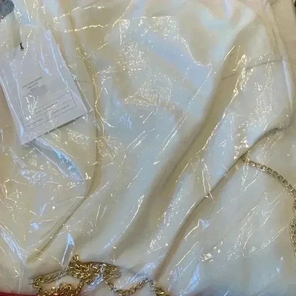 NOOKIE LEXI CHAIN GOWN - WHITE